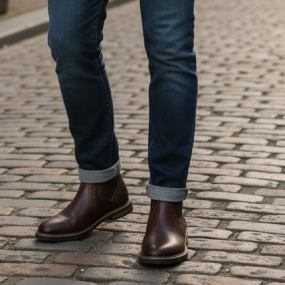 Nunn Bush Men's Brown Chukka Boots